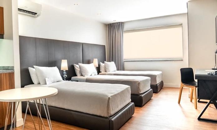 Habitación Deluxe Triple Regency Way Montevideo Montevideo Habitación Deluxe Triple Regency Way Montevideo Montevideo